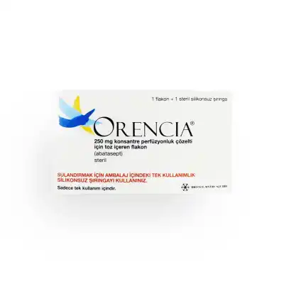 ORENCIA 250M 15ML TURKISH NONENGLISH 01
