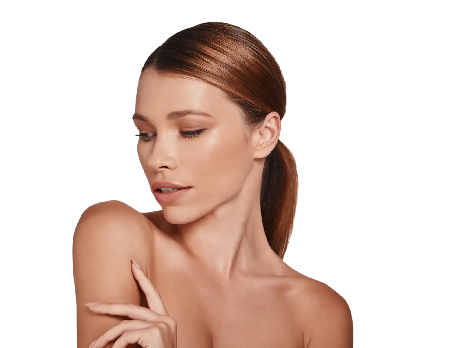 A girl exemplifies beauty & confidence with Med Supply Solutions' top-quality dermal fillers and skin products