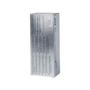 A silver rectangular FILLMED® ART FILLER LIPS with Lidocaine box standing vertically, with various texts printed in multiple languages on its visible side. The top edge shows a barcode and a label containing small text, which is not legible in the image.