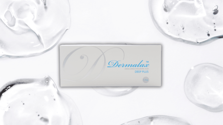 The Dermalax Deep Plus dermal filler to address various skin concerns.