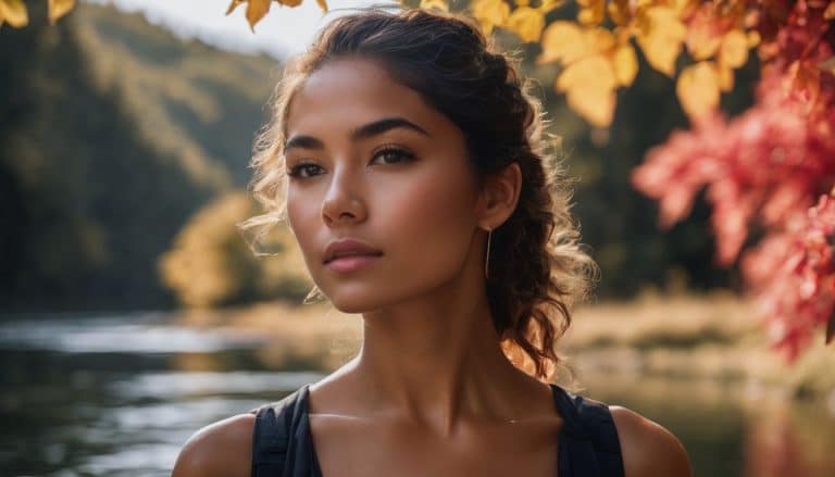 Close-up of rejuvenated skin in nature with various people and styles.