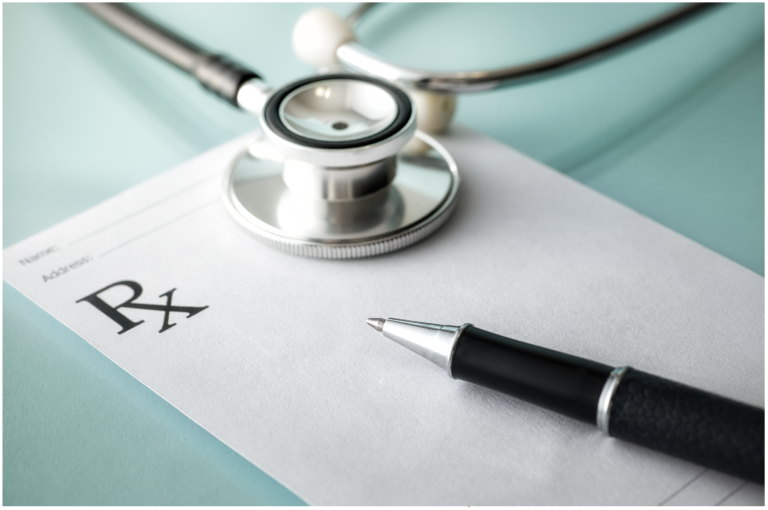 prescription from the doctor