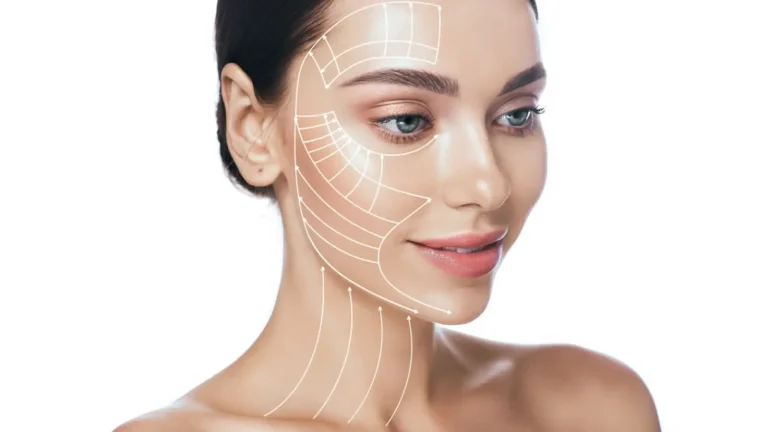 Facial injection.