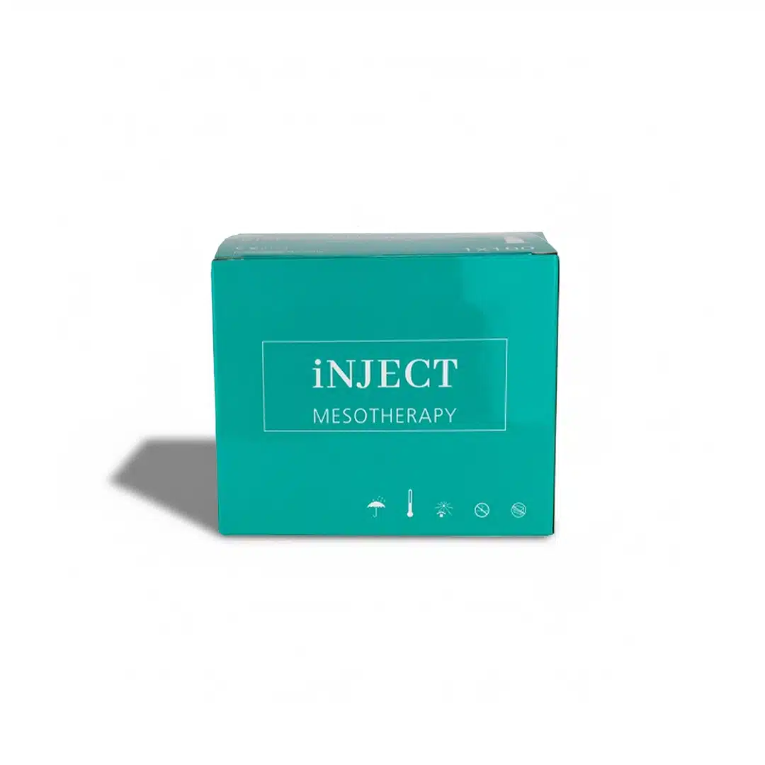 A turquoise box labeled "BIOMEDICO 30G - 12mm" with white text stands against a white background