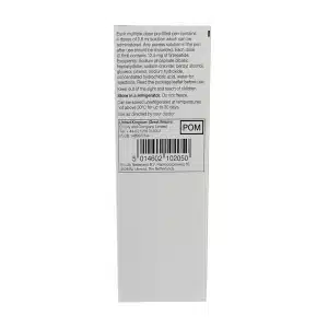 The back of the MOUNJARO® 12.5mg KwikPen®, 1 Stk. box features dosage and storage instructions, a barcode, a POM label, and manufacturer contact details.